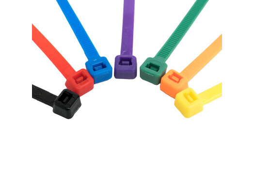 Gekleurde kabelbinders